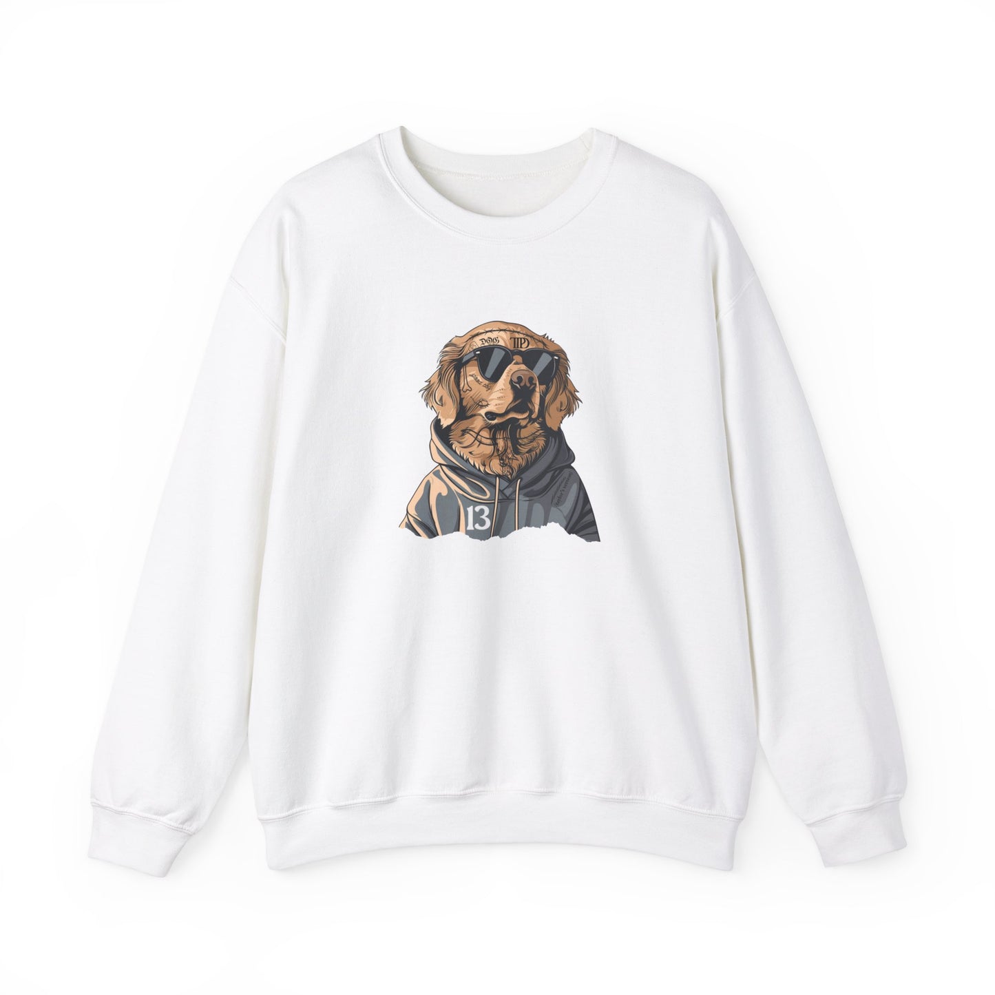 Tattooed Golden Retriever Sweater