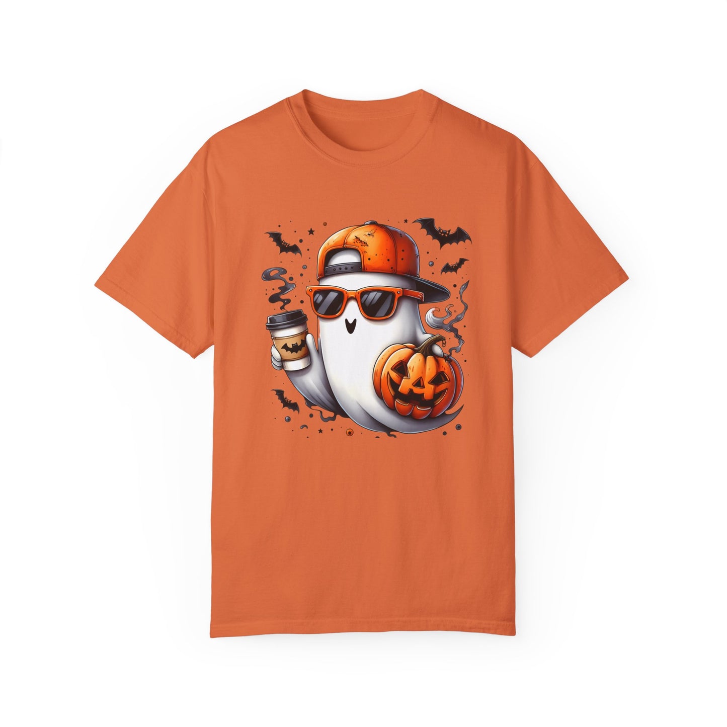 Fall Ghost Riding a Bike T-Shirt