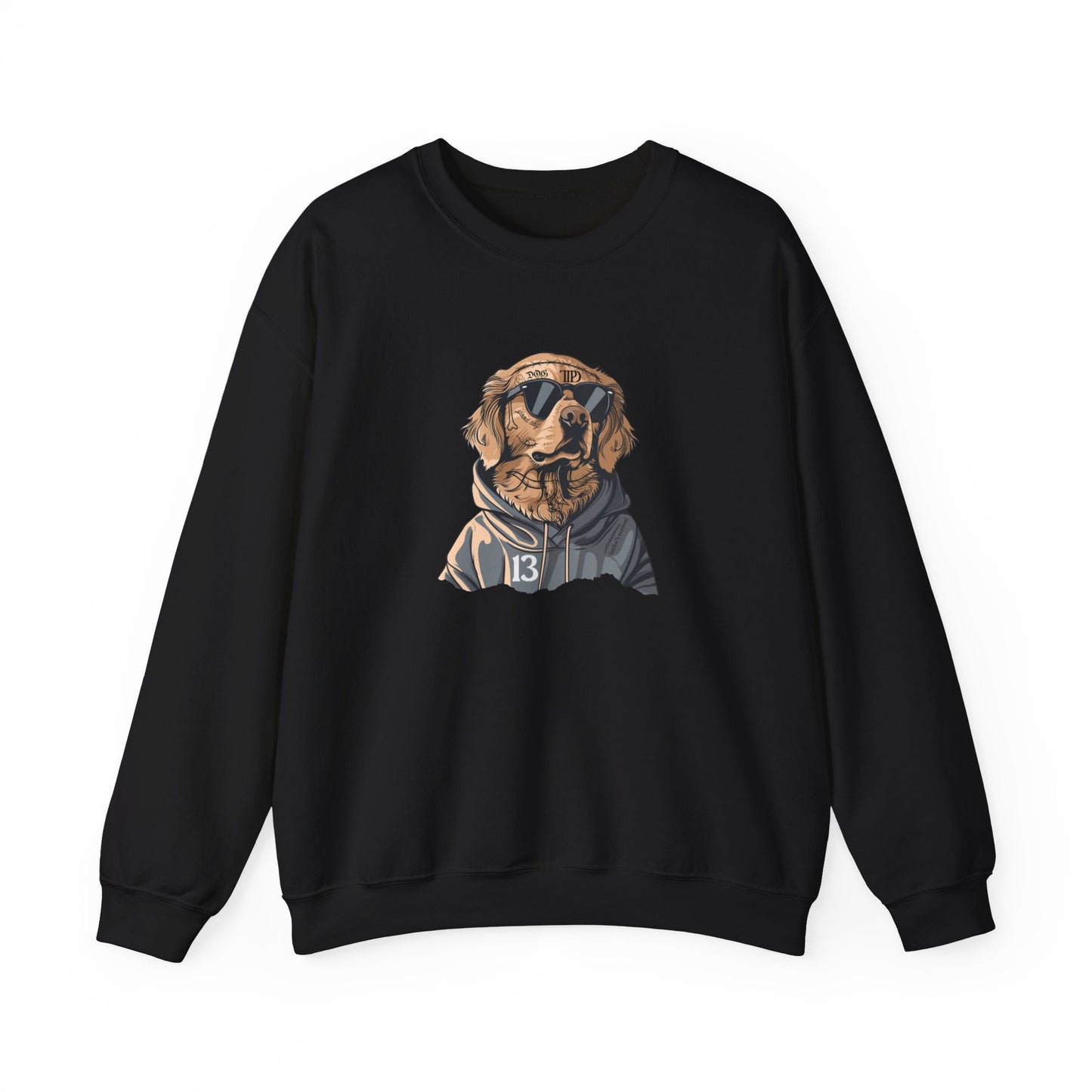 Tattooed Golden Retriever Sweater