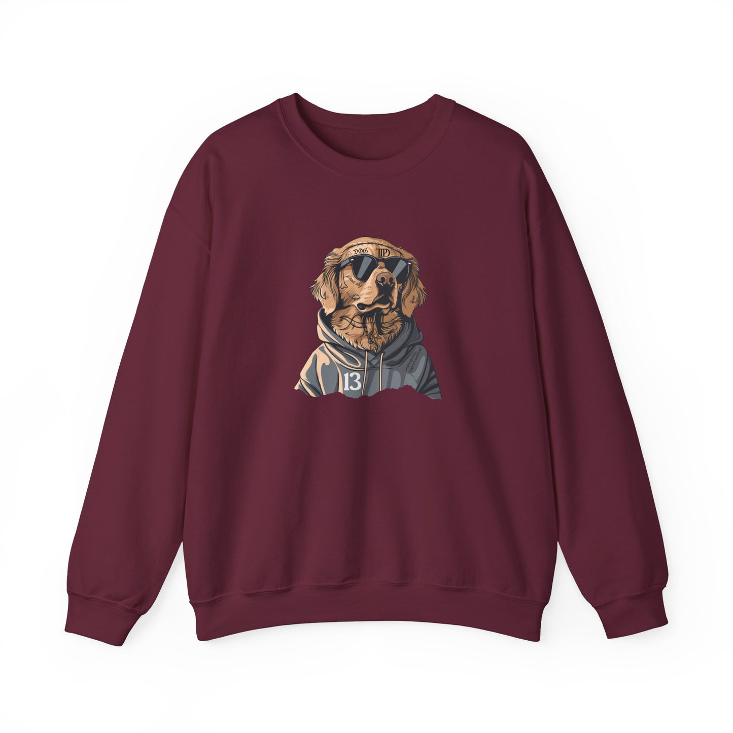 Tattooed Golden Retriever Sweater