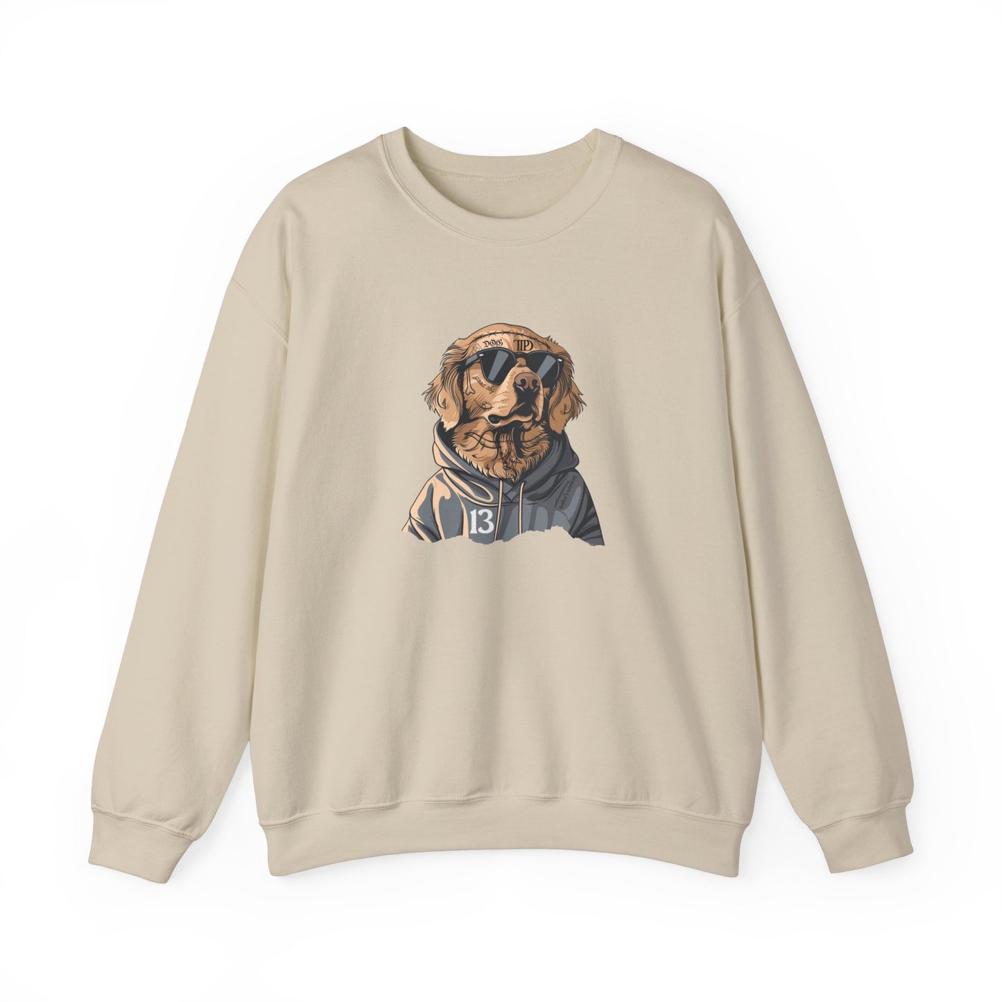 Tattooed Golden Retriever Sweater