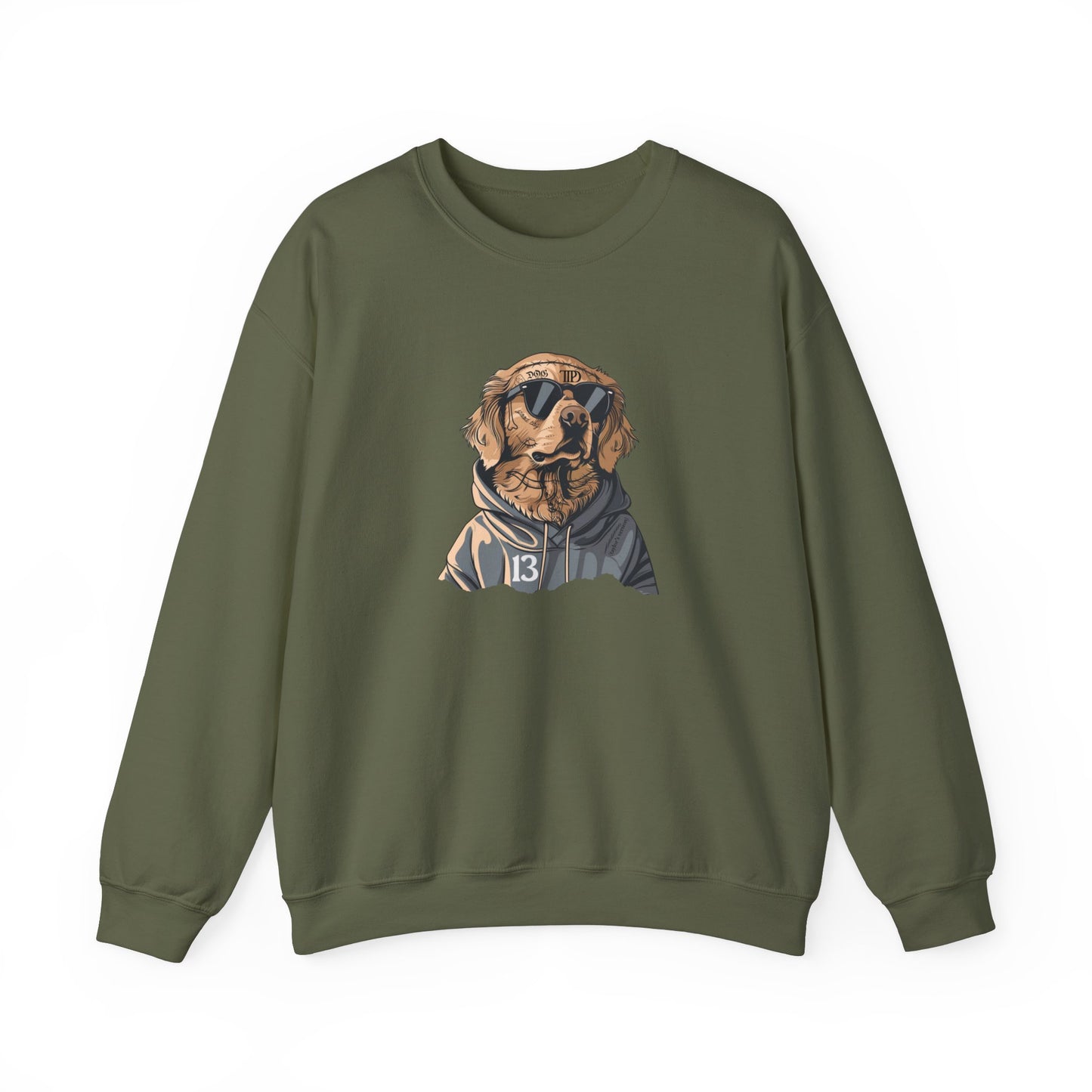 Tattooed Golden Retriever Sweater