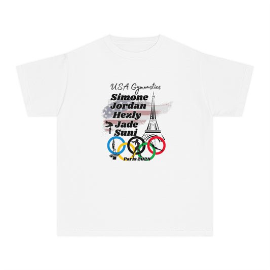 USA Gymnastics Team 2024 Olympics YOUTH T-Shirt