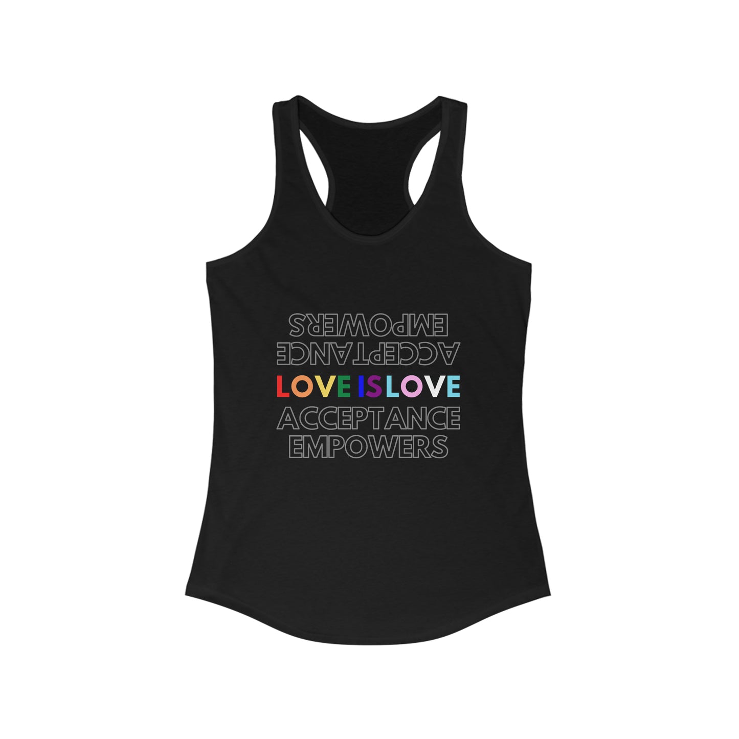 Love is Love, Acceptance Empowers Tank Top