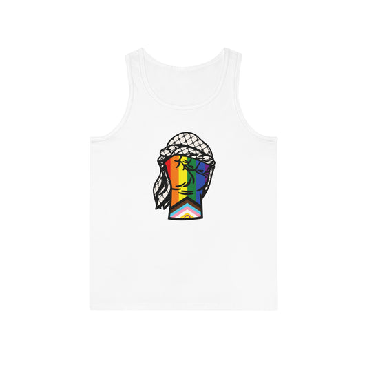 Queer Pride for Palestine Tank Tops