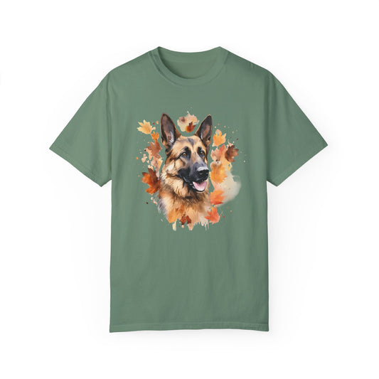 German Shepherd Dog Fall T-Shirt