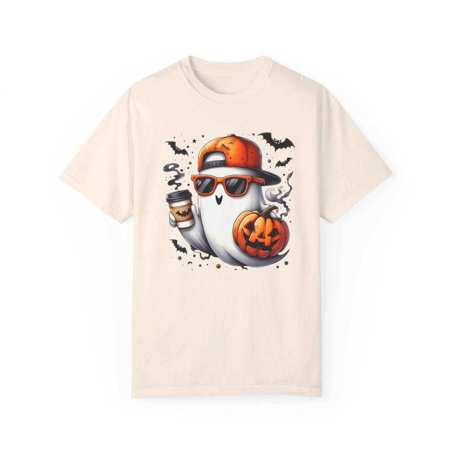 Fall Ghost Riding a Bike T-Shirt