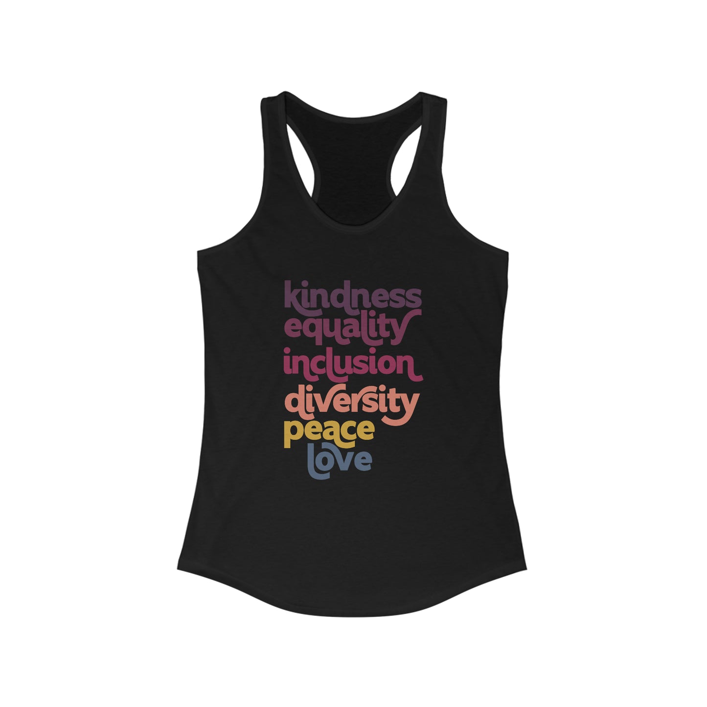 Kindness, Equality and Inclusion Tank Top