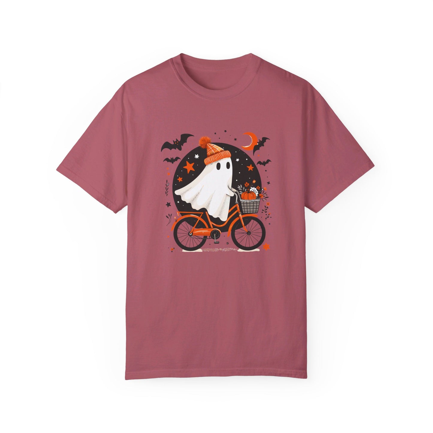 Fall Ghost Riding a Bike T-Shirt