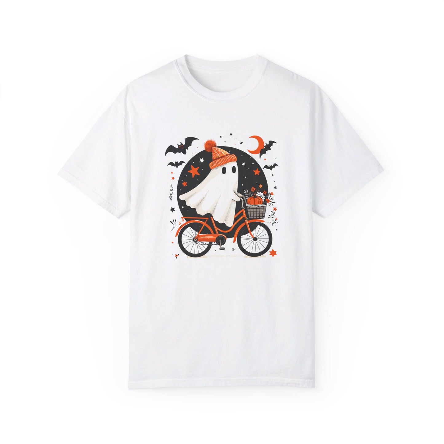 Fall Ghost Riding a Bike T-Shirt