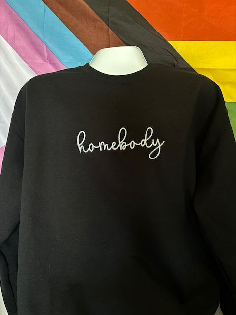 Homebody Embroidered Sweater