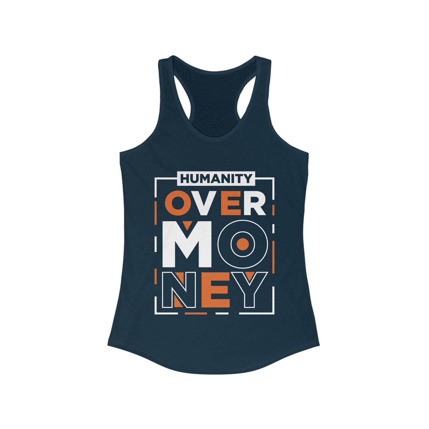 Humanity Over Money Tank Top