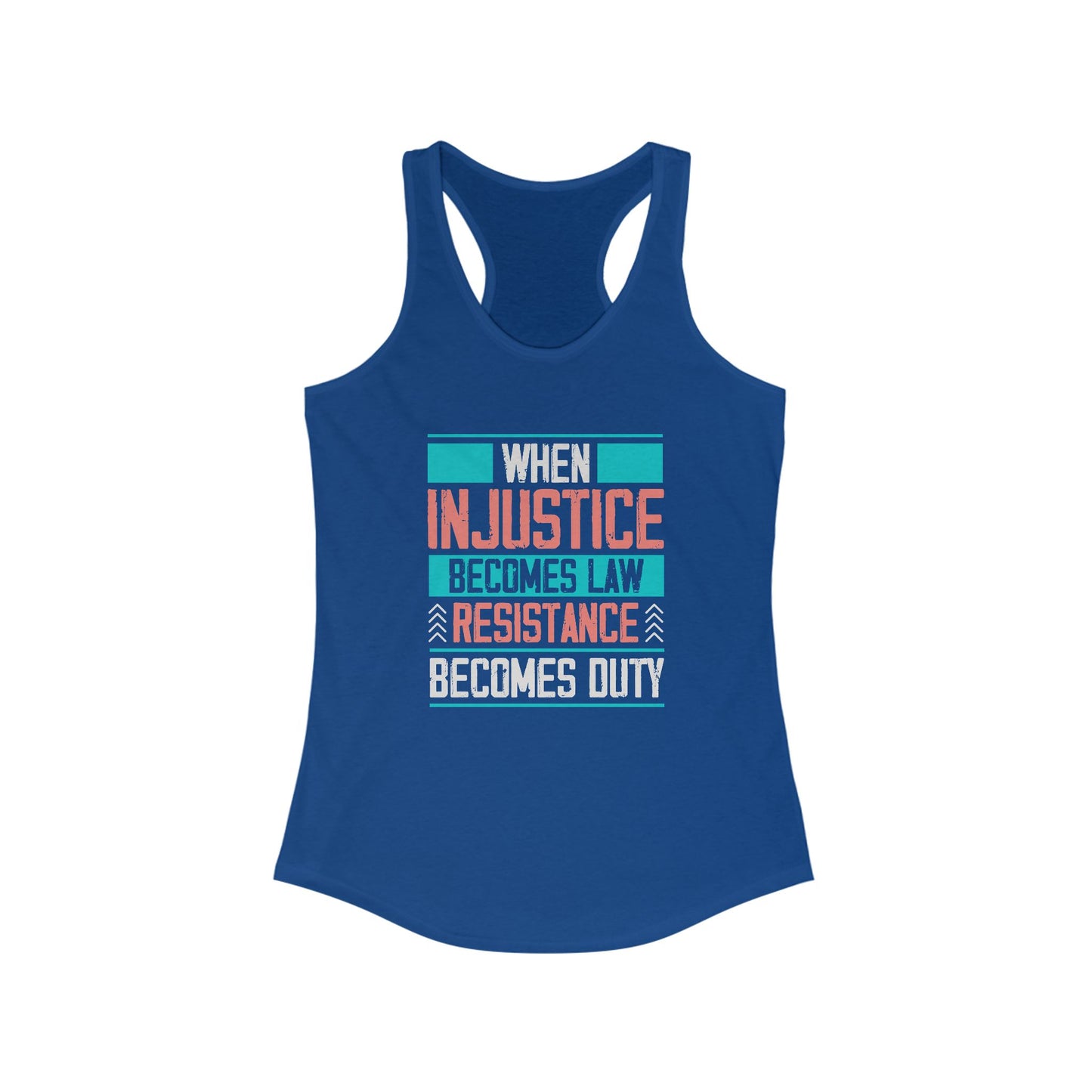 Resistance Becomes Duty Tank Top