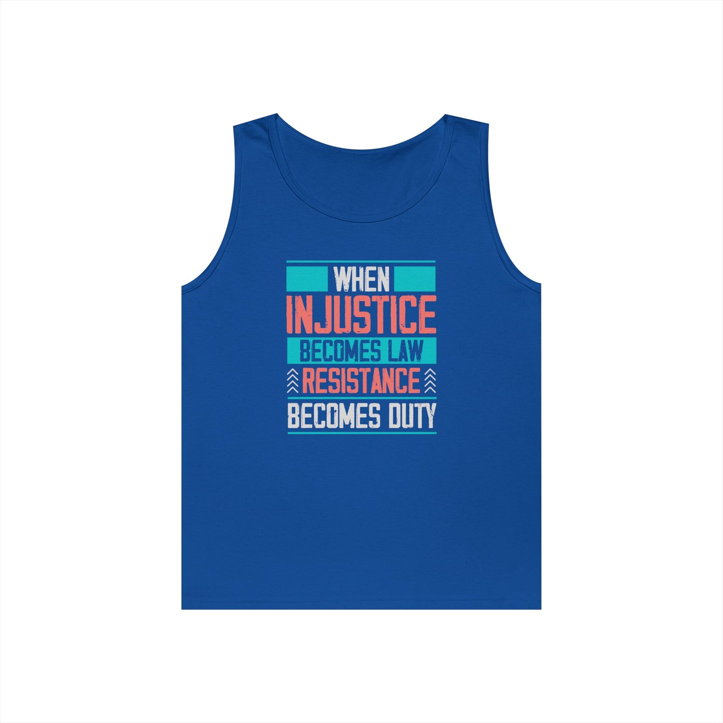 Resistance Becomes Duty Tank Top