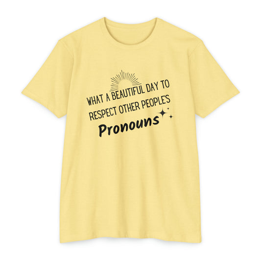 Respect Pronouns Shirt