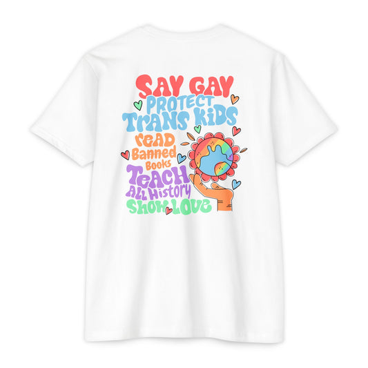 Say Gay and Read Banned Books T-Shirt